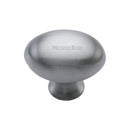 Heritage Brass Victorian Oval Cabinet Knob