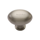 Heritage Brass Victorian Oval Cabinet Knob