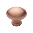 Heritage Brass Victorian Oval Cabinet Knob