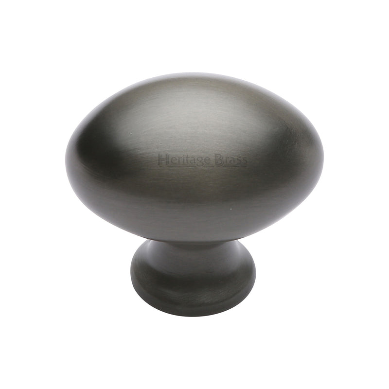 Heritage Brass Victorian Oval Cabinet Knob