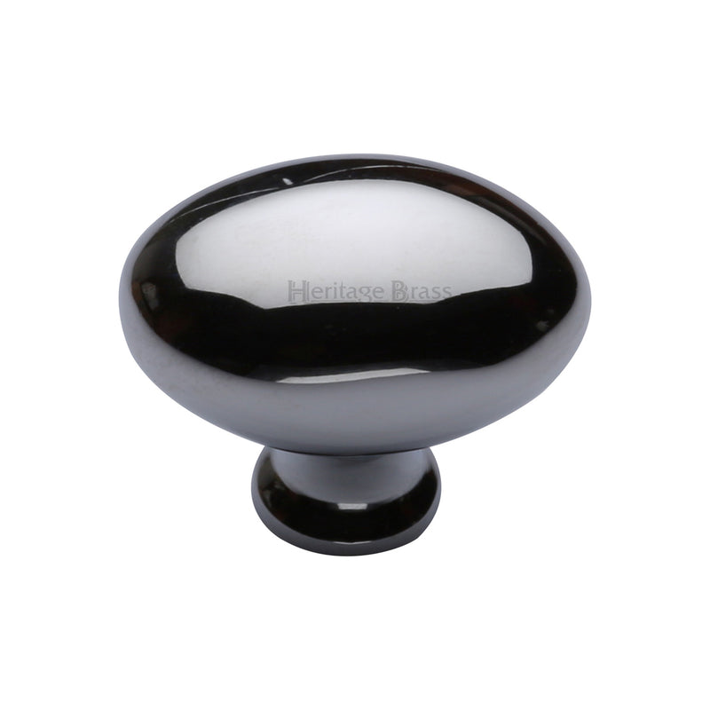 Heritage Brass Victorian Oval Cabinet Knob