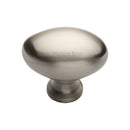 Heritage Brass Victorian Oval Cabinet Knob
