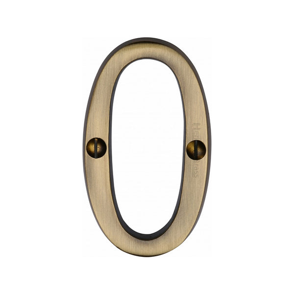 Heritage Brass Slim Profile Face Fix Number