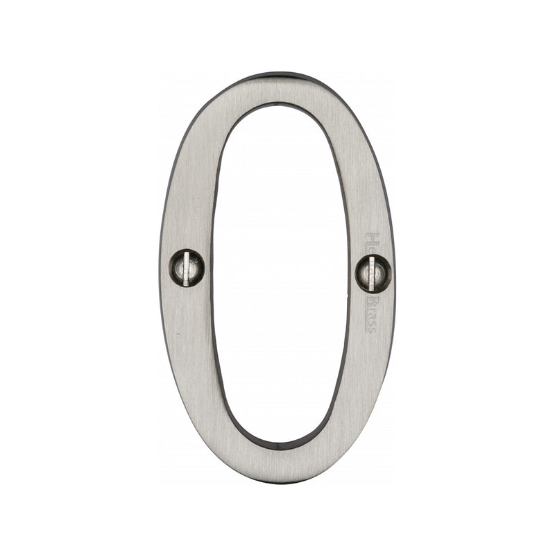 Heritage Brass Slim Profile Face Fix Number