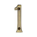 Heritage Brass Slim Profile Face Fix Number