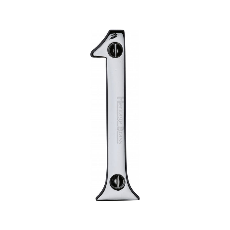 Heritage Brass Slim Profile Face Fix Number