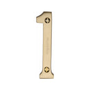 Heritage Brass Slim Profile Face Fix Number