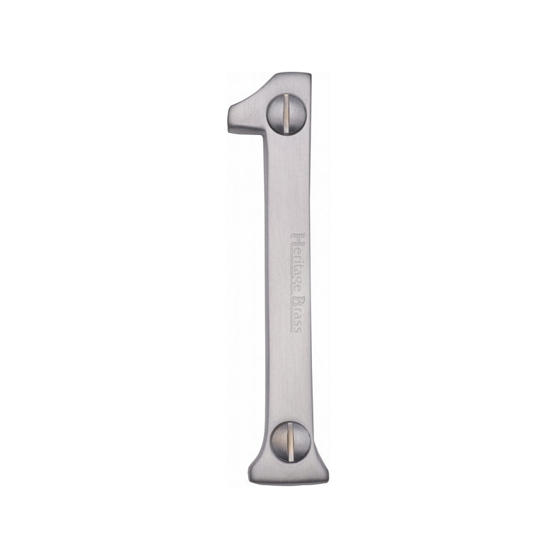 Heritage Brass Slim Profile Face Fix Number