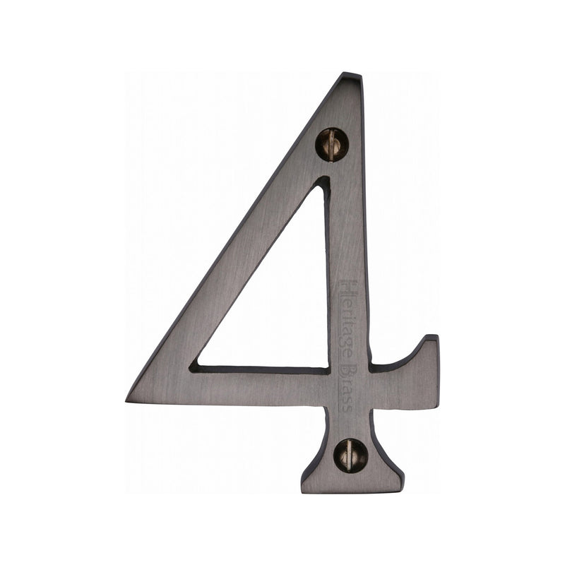 Heritage Brass Slim Profile Face Fix Number
