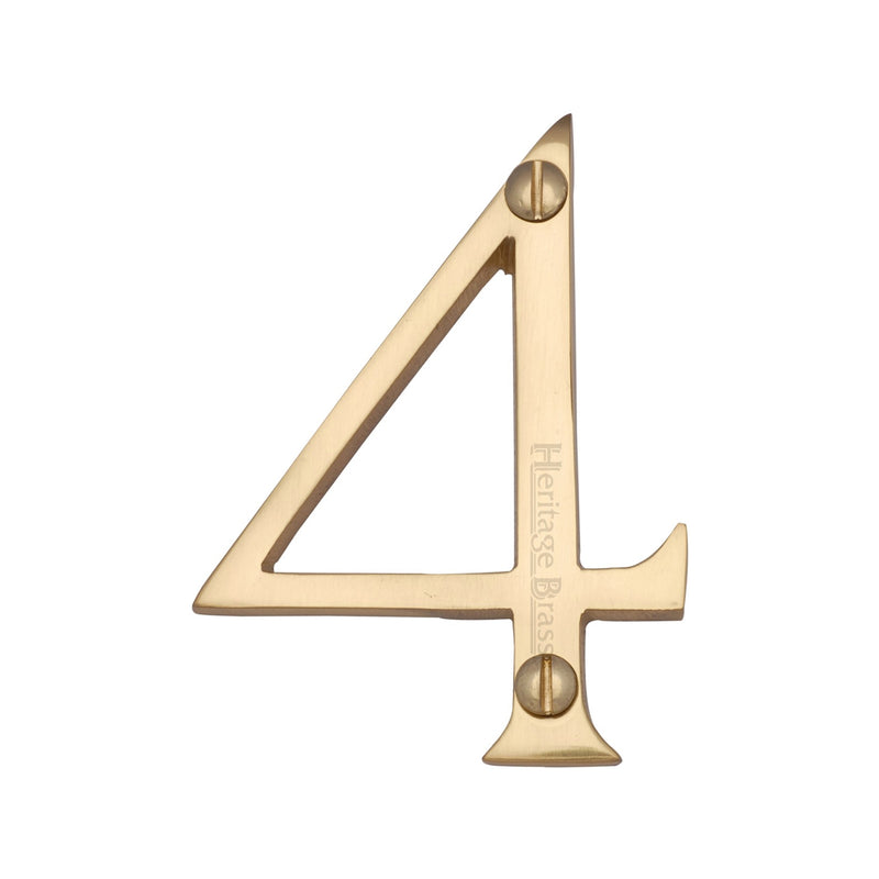 Heritage Brass Slim Profile Face Fix Number