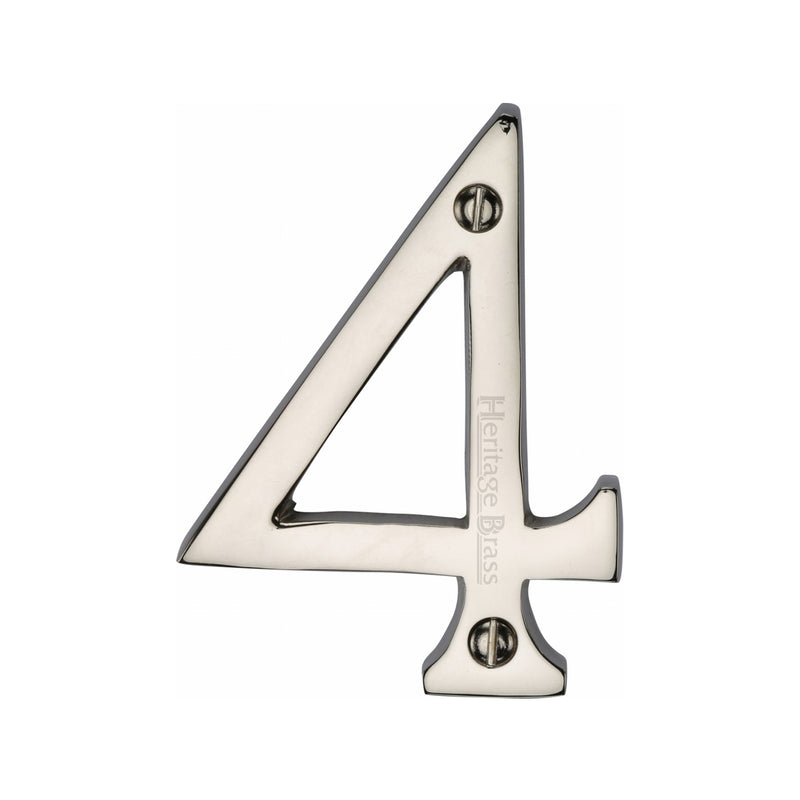 Heritage Brass Slim Profile Face Fix Number