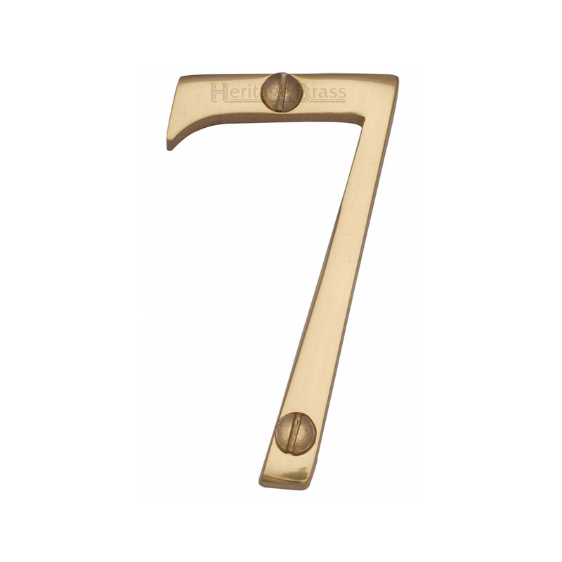 Heritage Brass Slim Profile Face Fix Number