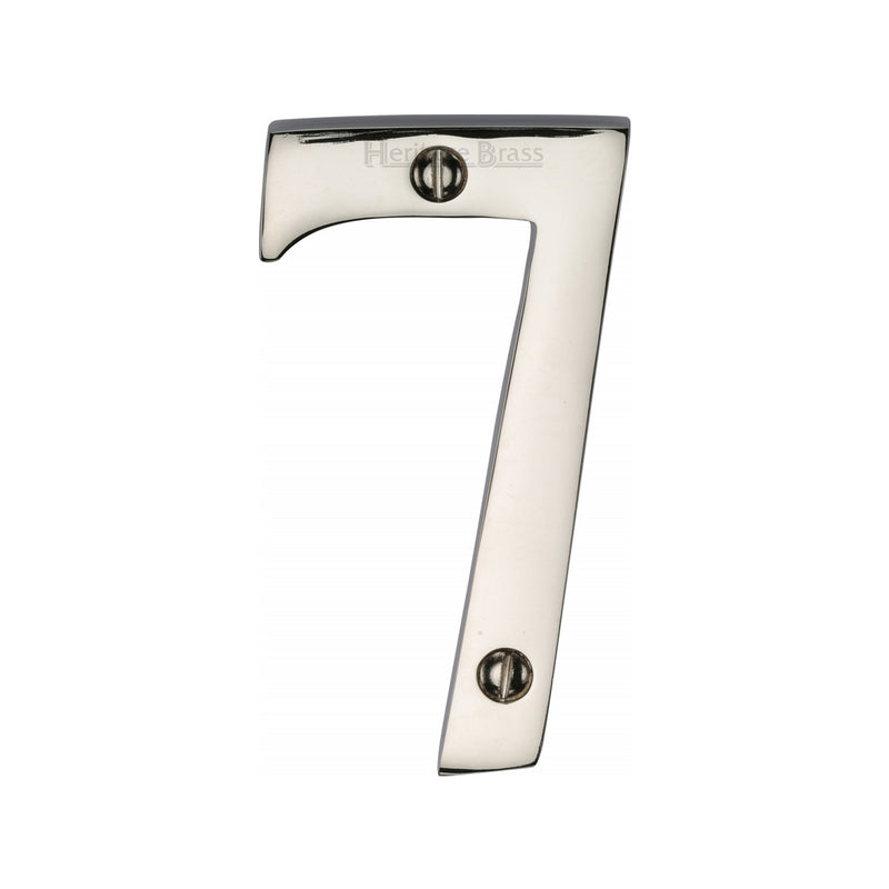 Heritage Brass Slim Profile Face Fix Number