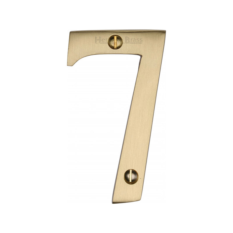 Heritage Brass Slim Profile Face Fix Number