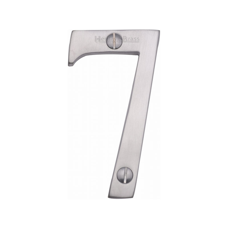 Heritage Brass Slim Profile Face Fix Number