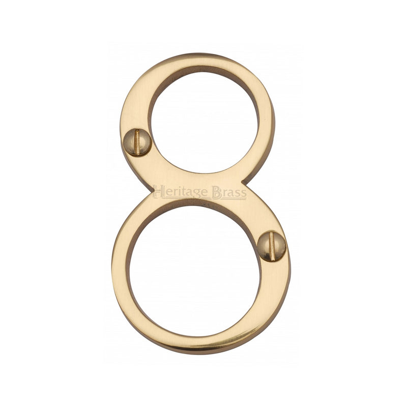 Heritage Brass Slim Profile Face Fix Number