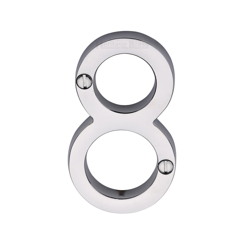 Heritage Brass Slim Profile Face Fix Number