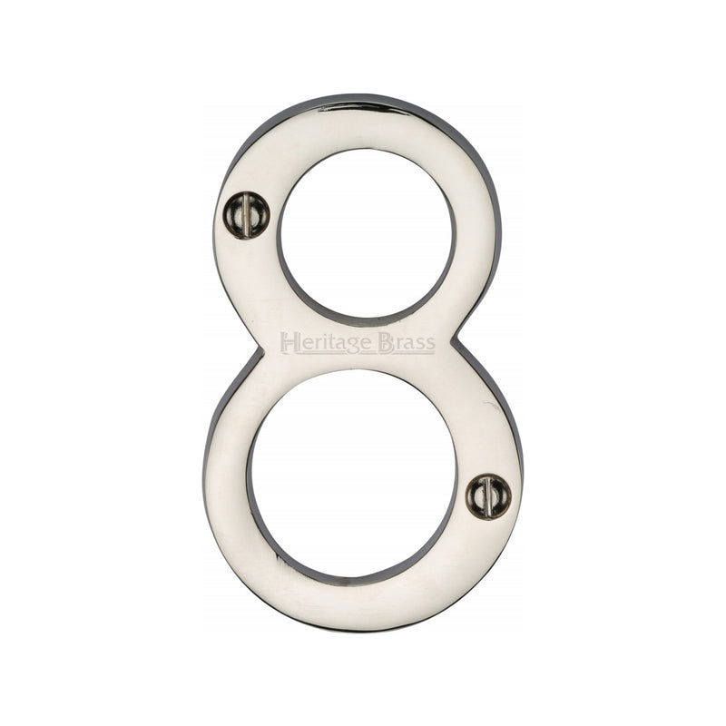 Heritage Brass Slim Profile Face Fix Number