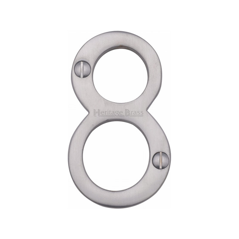 Heritage Brass Slim Profile Face Fix Number