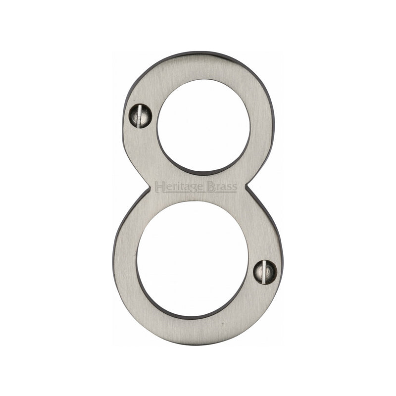 Heritage Brass Slim Profile Face Fix Number