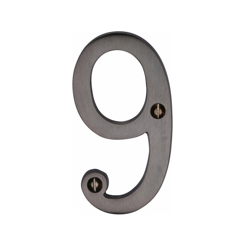 Heritage Brass Slim Profile Face Fix Number