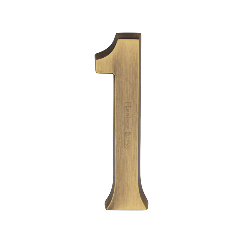 Heritage Brass Slim Profile Rear Fix Number