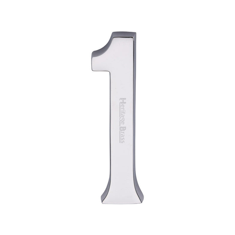 Heritage Brass Slim Profile Rear Fix Number