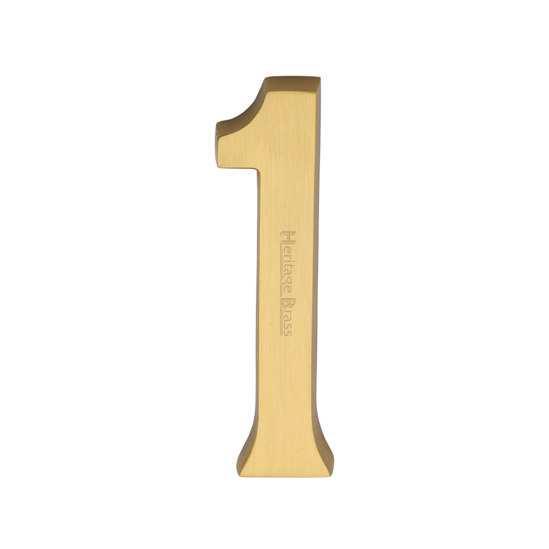 Heritage Brass Slim Profile Rear Fix Number