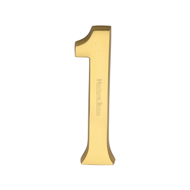 Heritage Brass Slim Profile Rear Fix Number