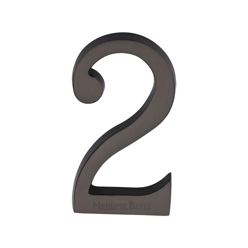 Heritage Brass Slim Profile Rear Fix Number