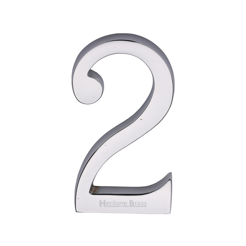 Heritage Brass Slim Profile Rear Fix Number