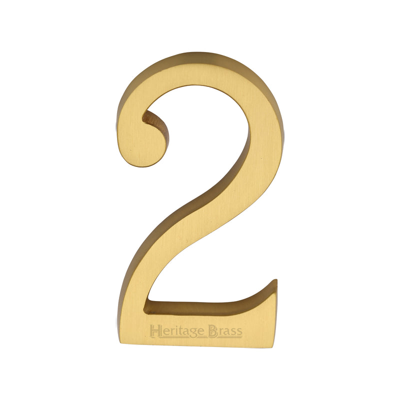 Heritage Brass Slim Profile Rear Fix Number