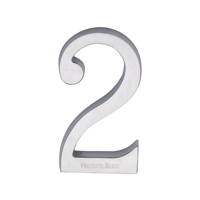 Heritage Brass Slim Profile Rear Fix Number