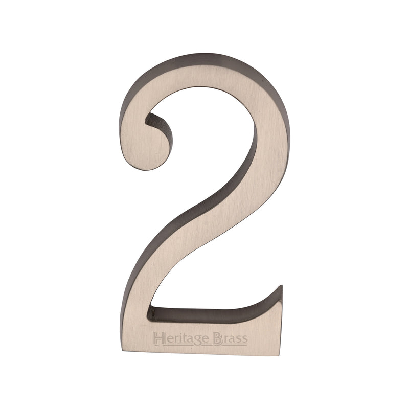 Heritage Brass Slim Profile Rear Fix Number