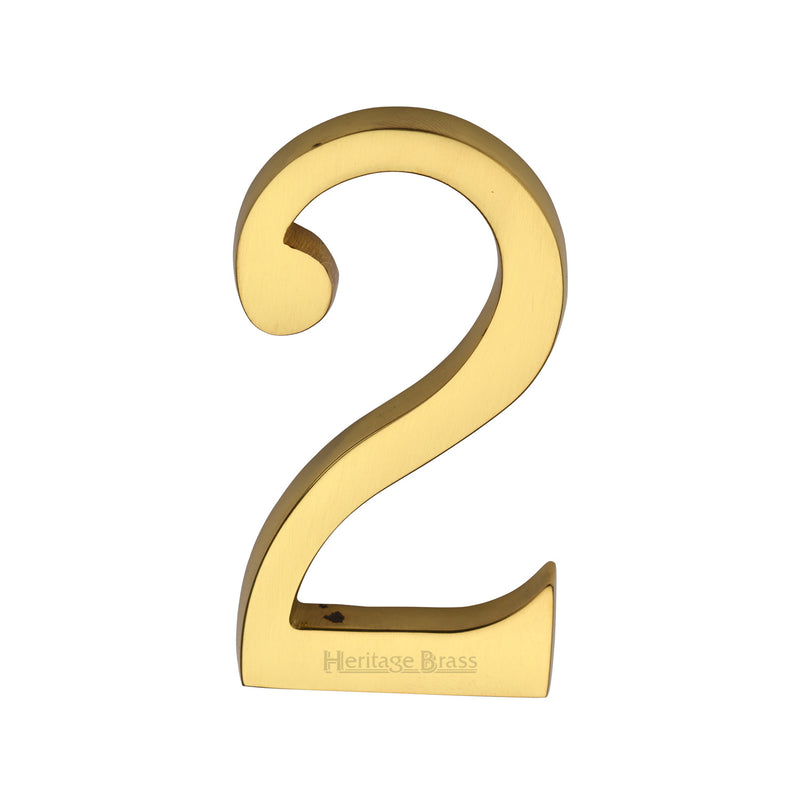 Heritage Brass Slim Profile Rear Fix Number
