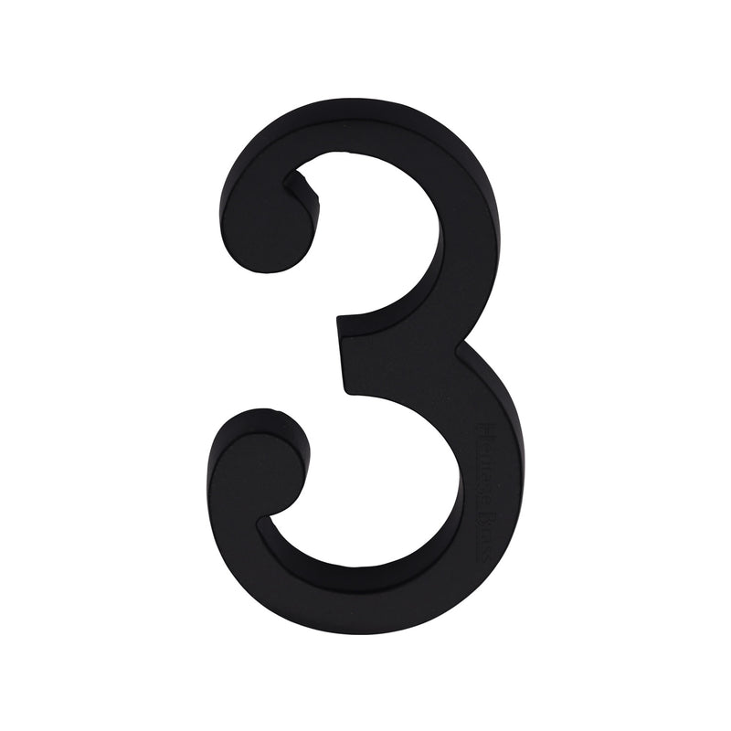 Heritage Brass Slim Profile Rear Fix Number