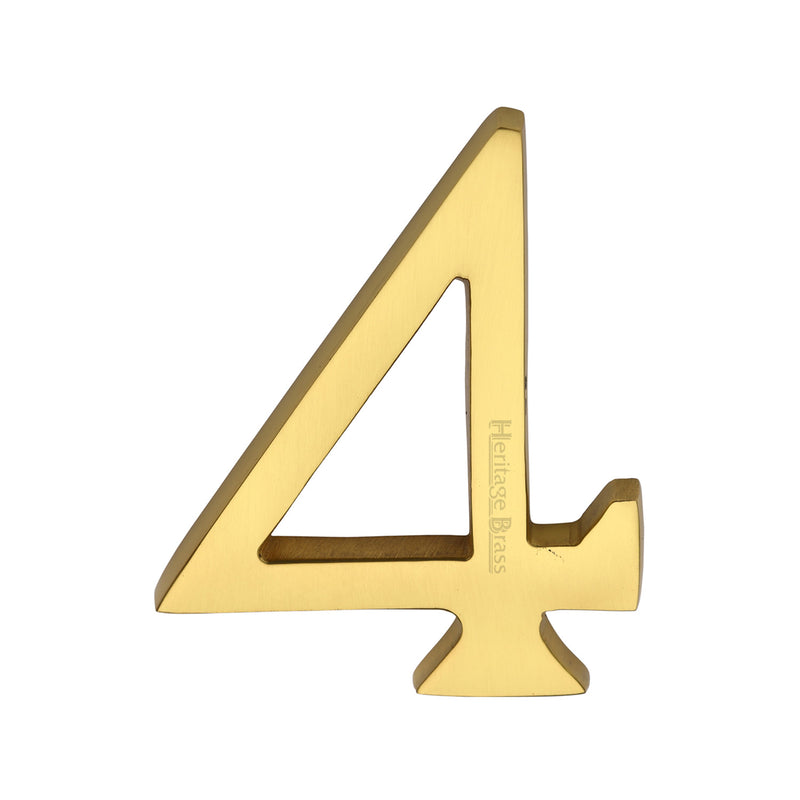 Heritage Brass Slim Profile Rear Fix Number