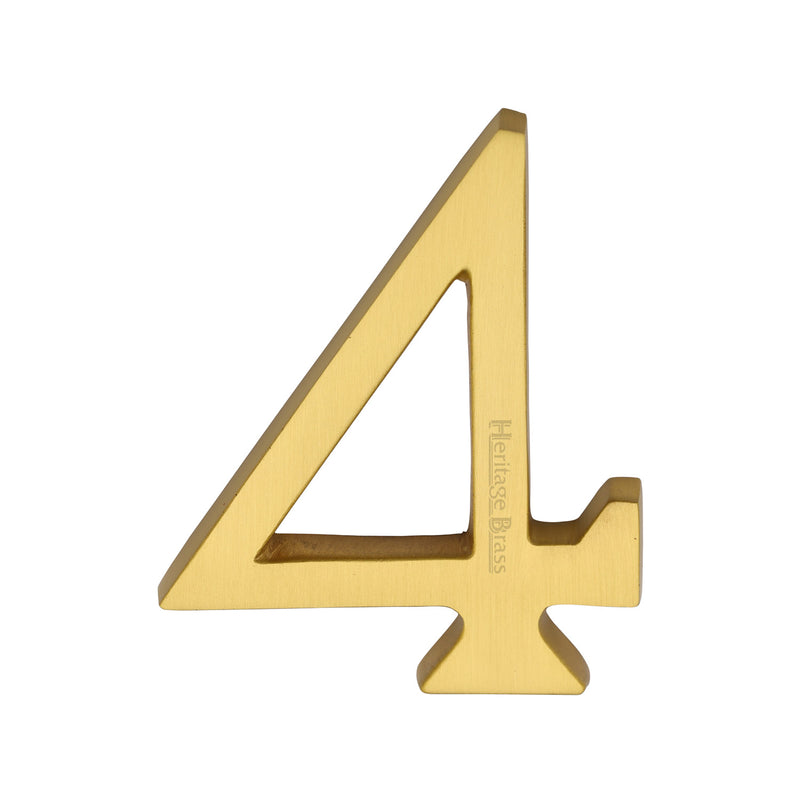 Heritage Brass Slim Profile Rear Fix Number