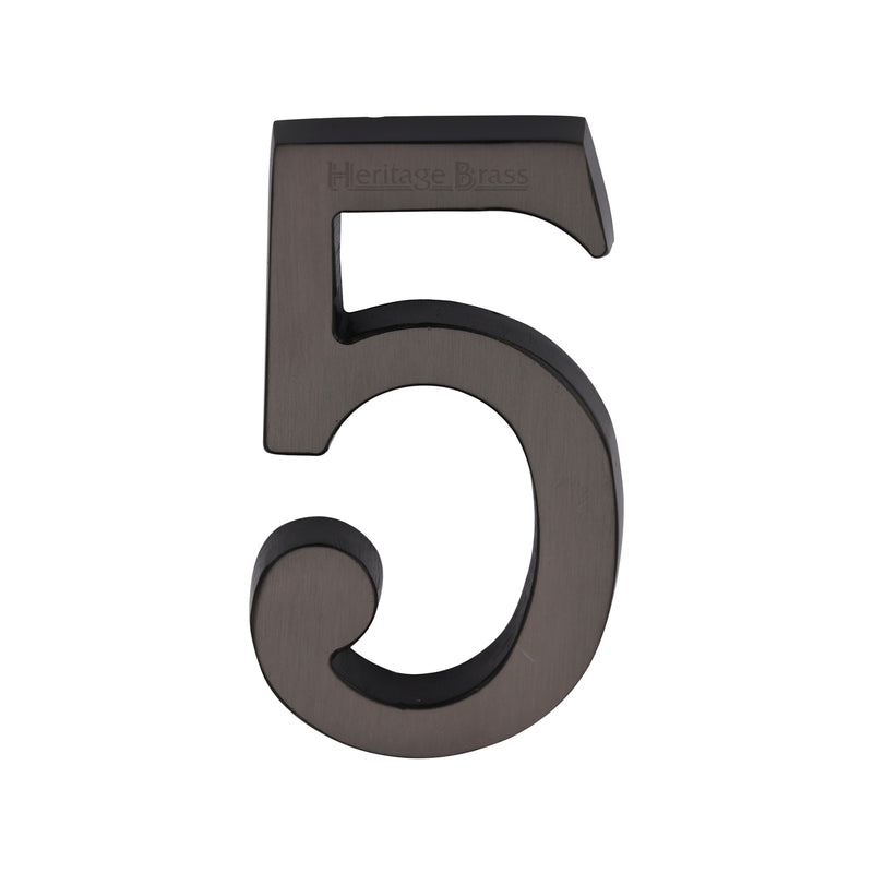 Heritage Brass Slim Profile Rear Fix Number