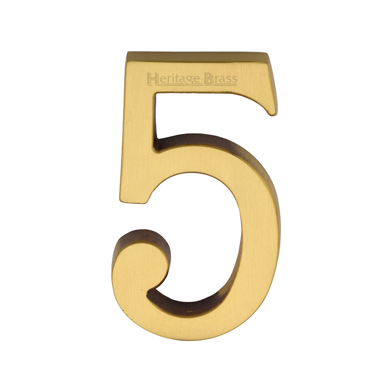Heritage Brass Slim Profile Rear Fix Number