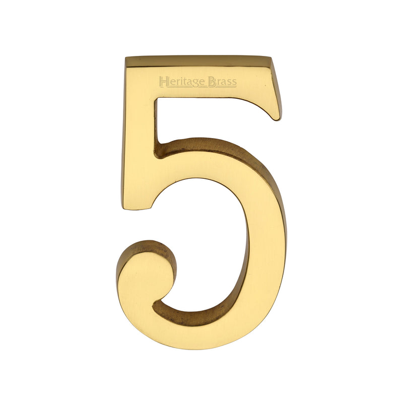 Heritage Brass Slim Profile Rear Fix Number