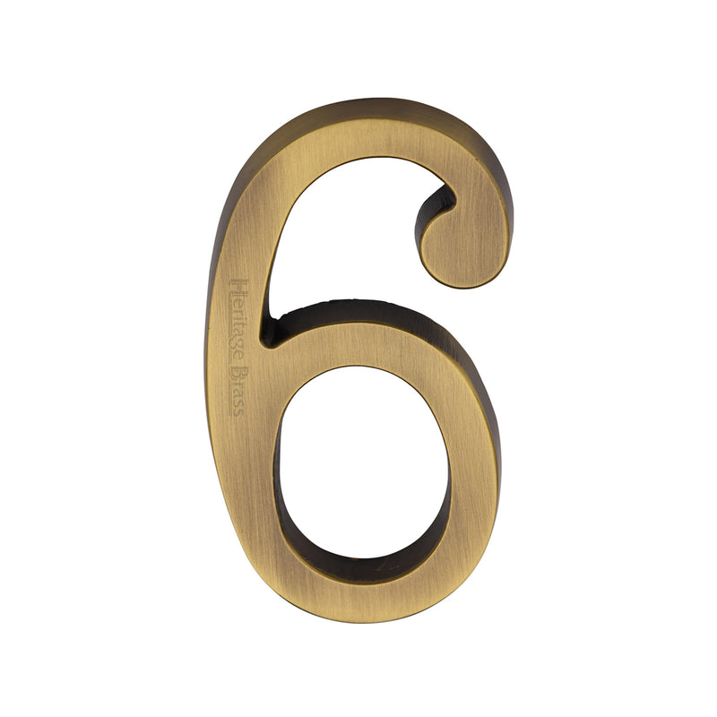 Heritage Brass Slim Profile Rear Fix Number