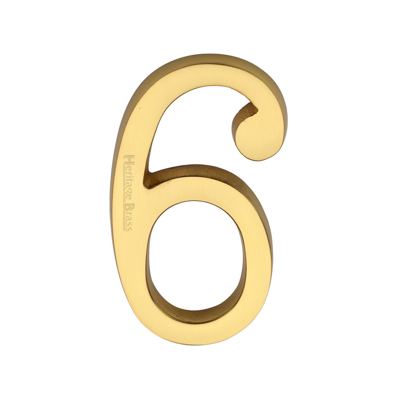 Heritage Brass Slim Profile Rear Fix Number
