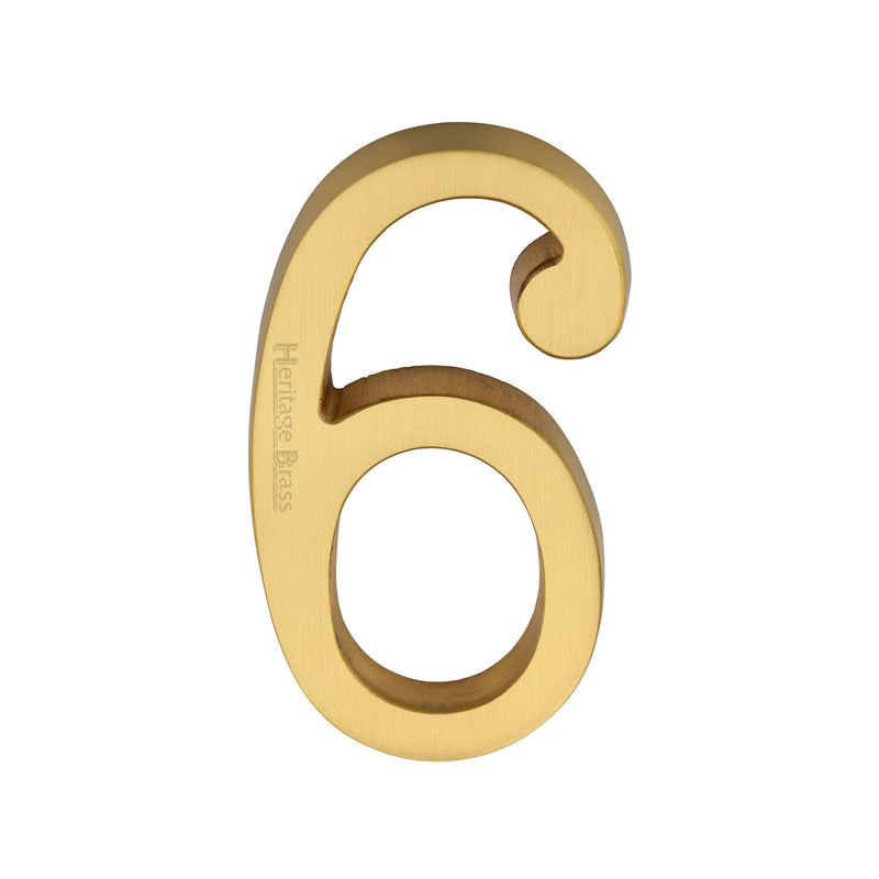 Heritage Brass Slim Profile Rear Fix Number