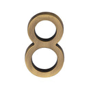 Heritage Brass Slim Profile Rear Fix Number