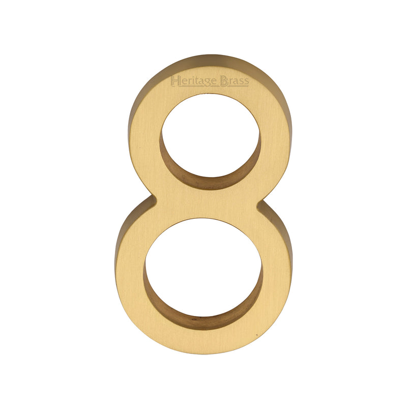 Heritage Brass Slim Profile Rear Fix Number
