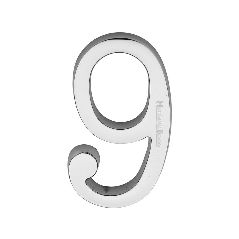 Heritage Brass Slim Profile Rear Fix Number
