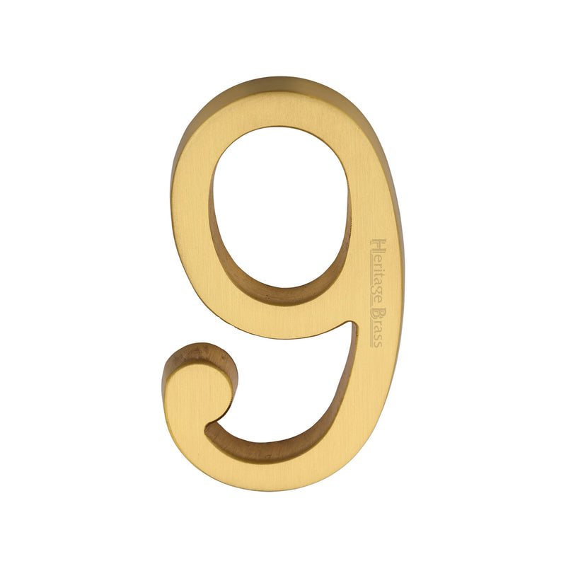 Heritage Brass Slim Profile Rear Fix Number