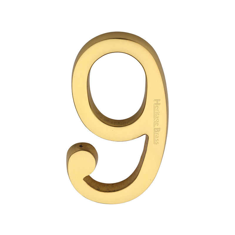 Heritage Brass Slim Profile Rear Fix Number