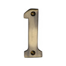 Heritage Brass Wide Profile Face Fix Number